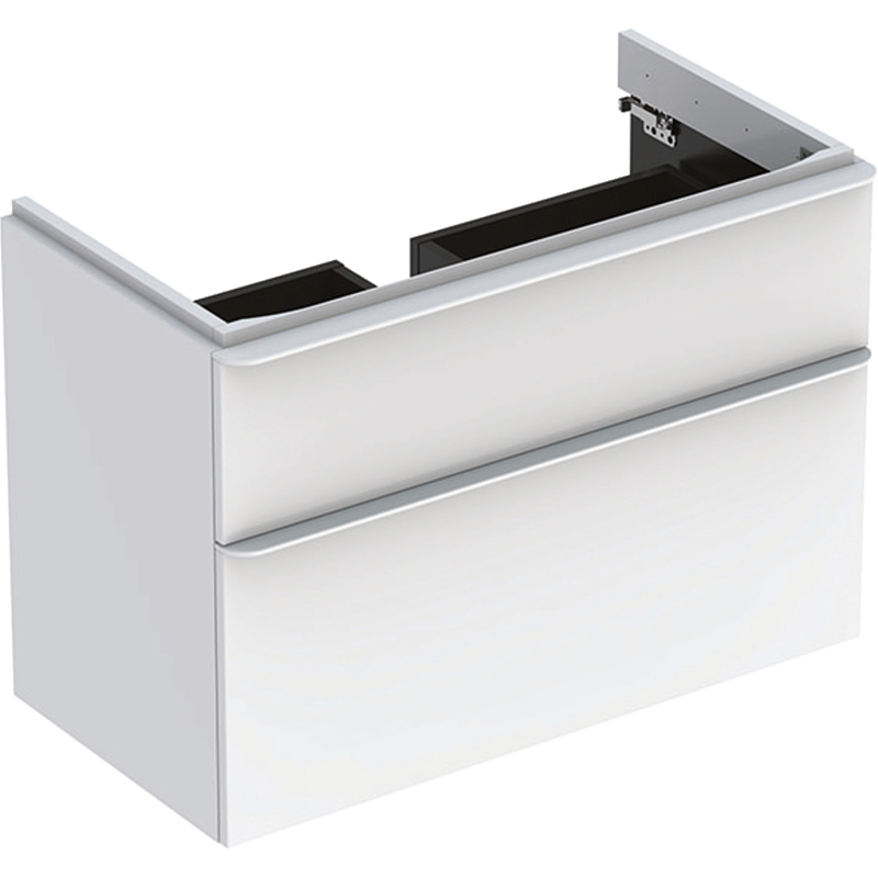 Тумба под раковину Geberit Smyle Square 500.354.00.1 белый глянцевый