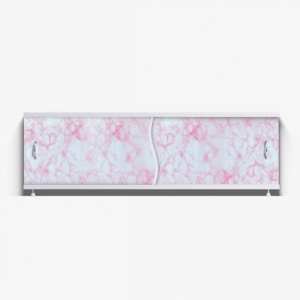 Экран под ванну Премьер 170 нежно-розовый мрамор
