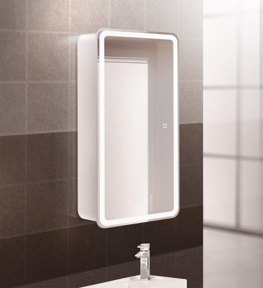 Зеркало-шкаф BelBagno SPC-MAR-400/800-1A-LED-TCH