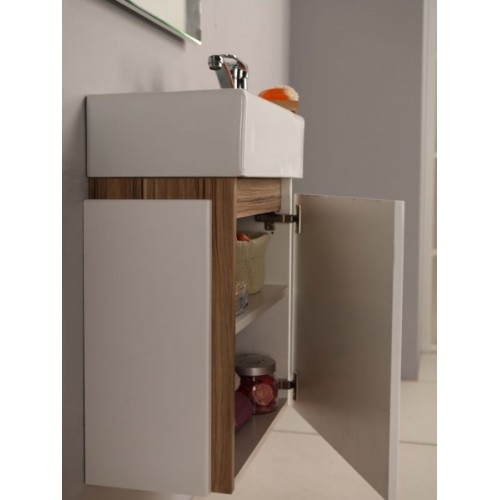 Тумба под раковину 45 см Aquaton Эклипс 1A172801EK49R бежевый