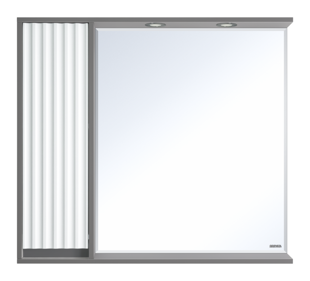Зеркальный шкаф Balaton 90 левый (белый) BAL-04090-01-Л