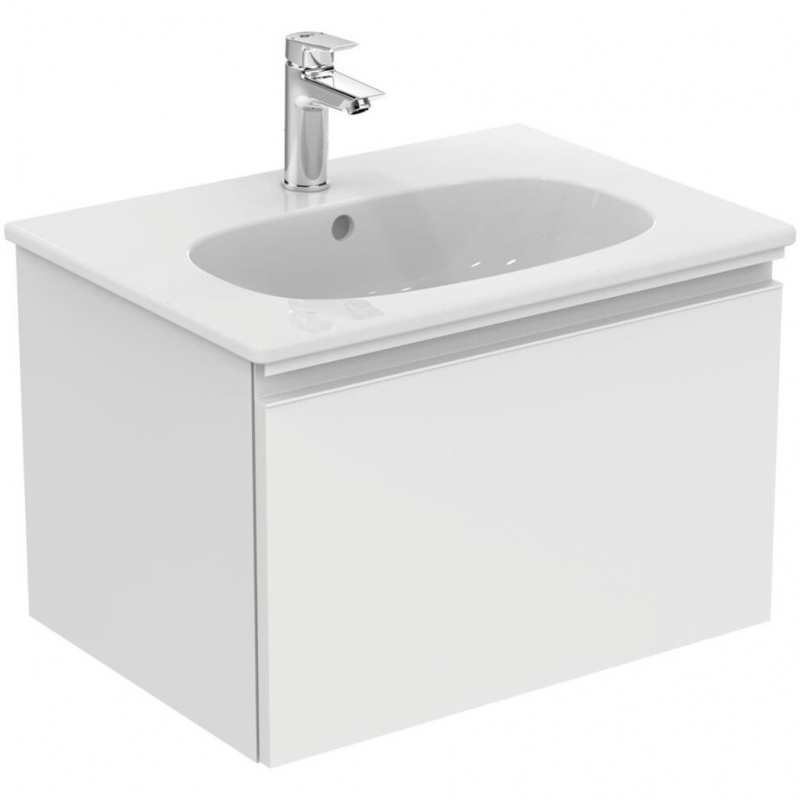 Тумба для комплекта 60 см Ideal Standard Tesi T0046OV белый глянцевый