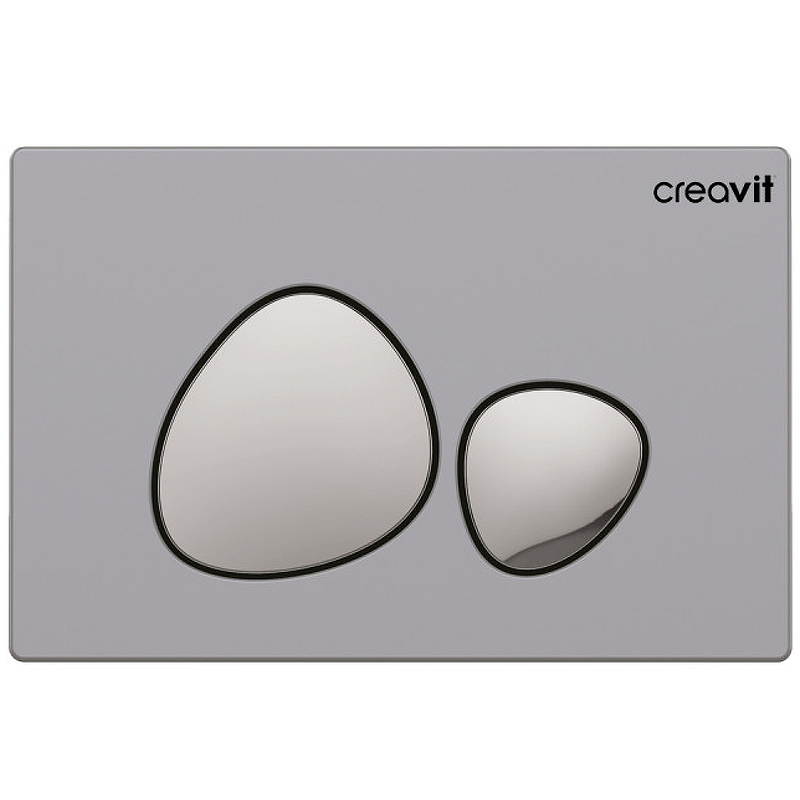 Кнопка смыва Creavit Spa GP7003.00 хром матовый