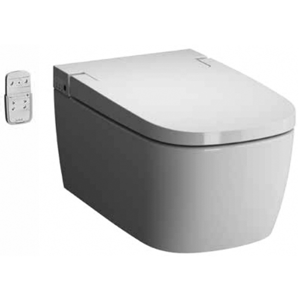 Подвесной унитаз VitrA V-Care Comfort 5674B003-6194 с электронной крышкой-сиденьем