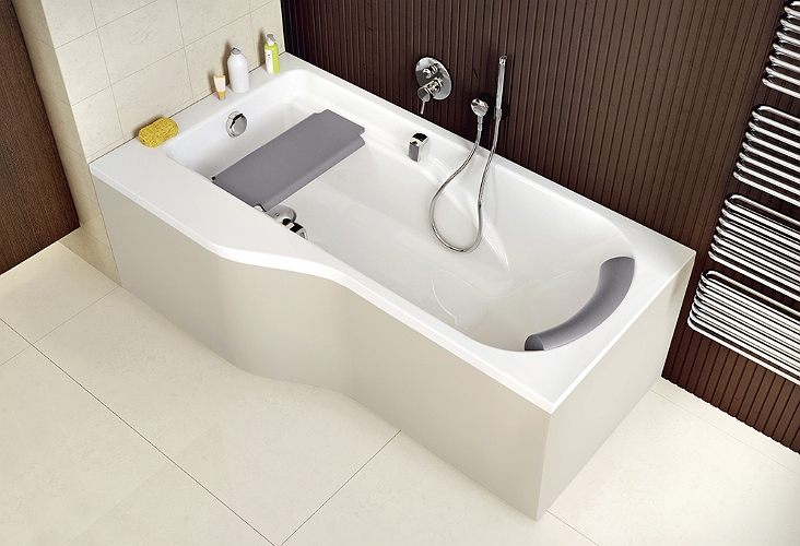 Акриловая ванна с ручками KOLO Comfort Plus XWP1461000