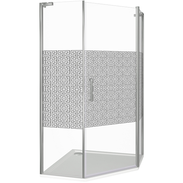 Душевой уголок Good Door Fantasy PNT-90-F-CH 90x90