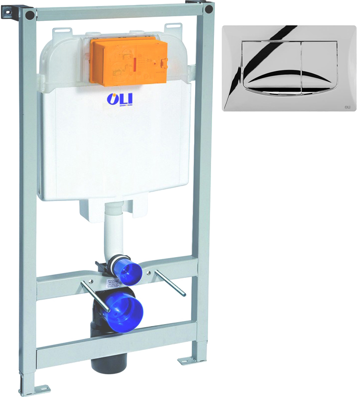 Система инсталляции для унитазов OLI Oli 74 с кнопкой смыва River Dual