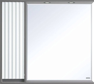 Зеркальный шкаф Balaton 90 левый (комбинированный) BAL-04090-01-01Л