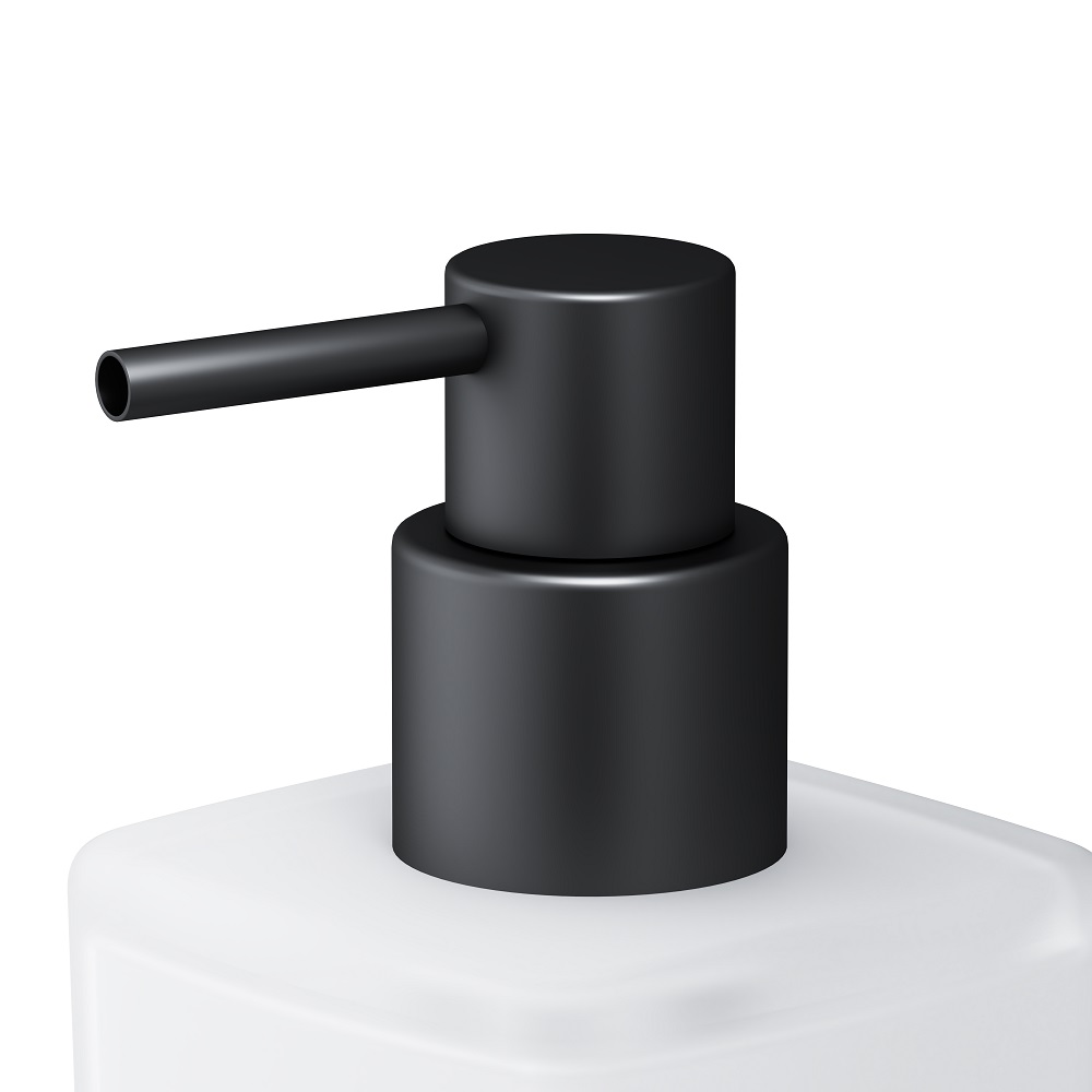 Стеклянный диспенсер для жидкого мыла с настенным держателем A9036922 Gem