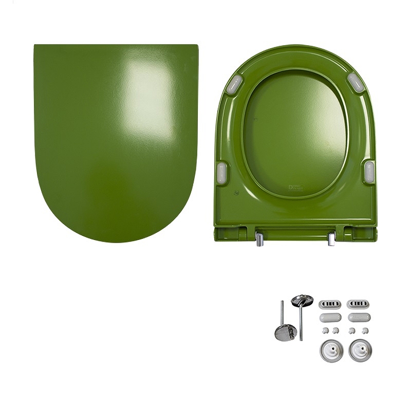 Унитаз-компакт Sanita luxe Best color Green DM BSTSLCC09130522 с крышкой-сиденьем микролифт