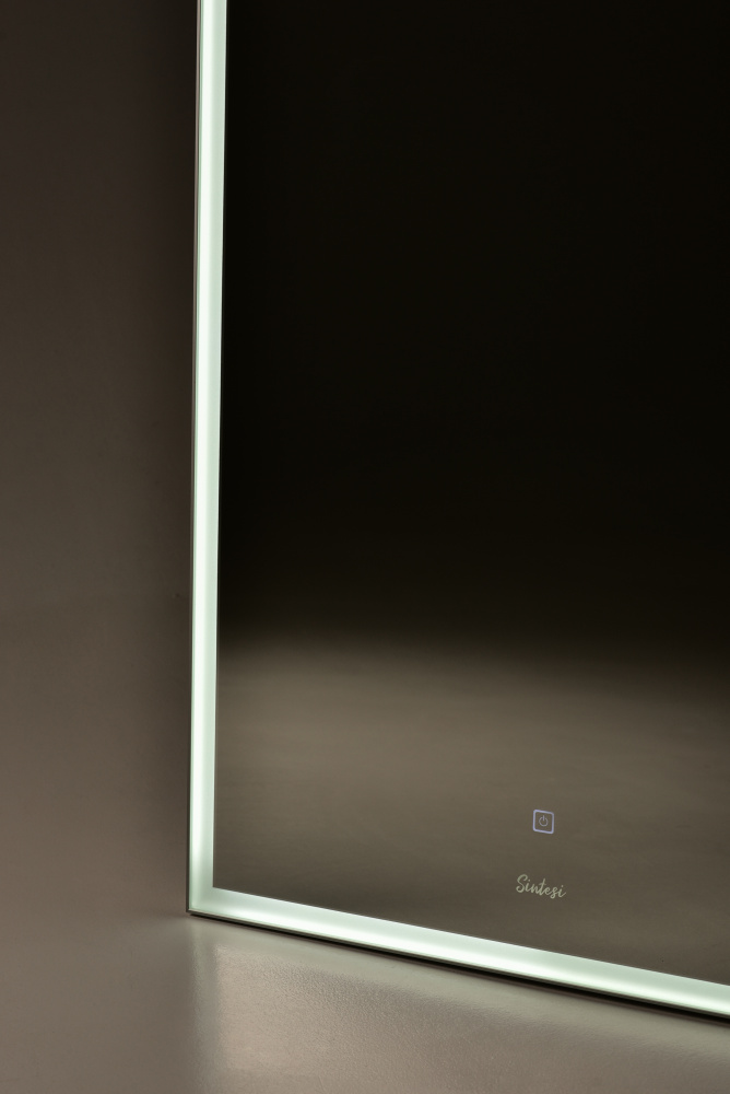 Зеркало SINTESI KANTO CROMO 60 с LED-подсветкой  600x800