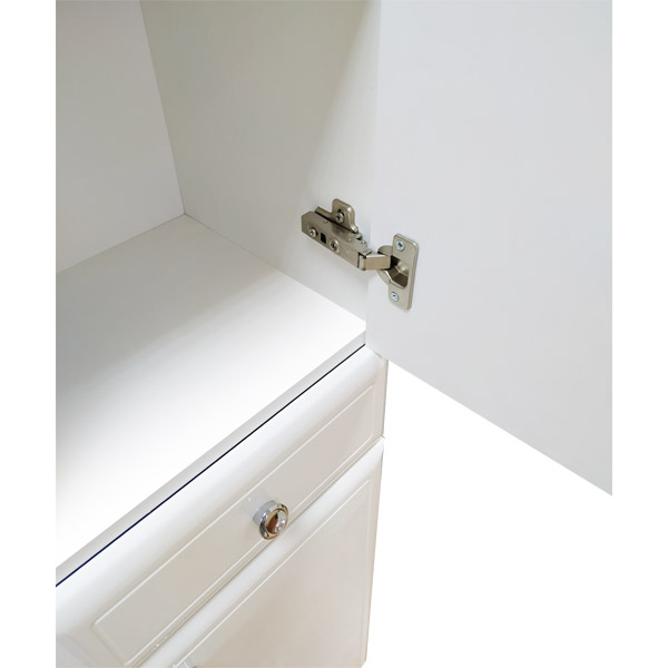 Шкаф-колонна "Сочи-35" белый глянец