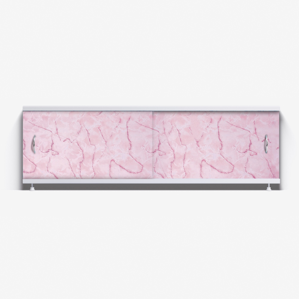 Экран под ванну Классик 170 розовый мрамор