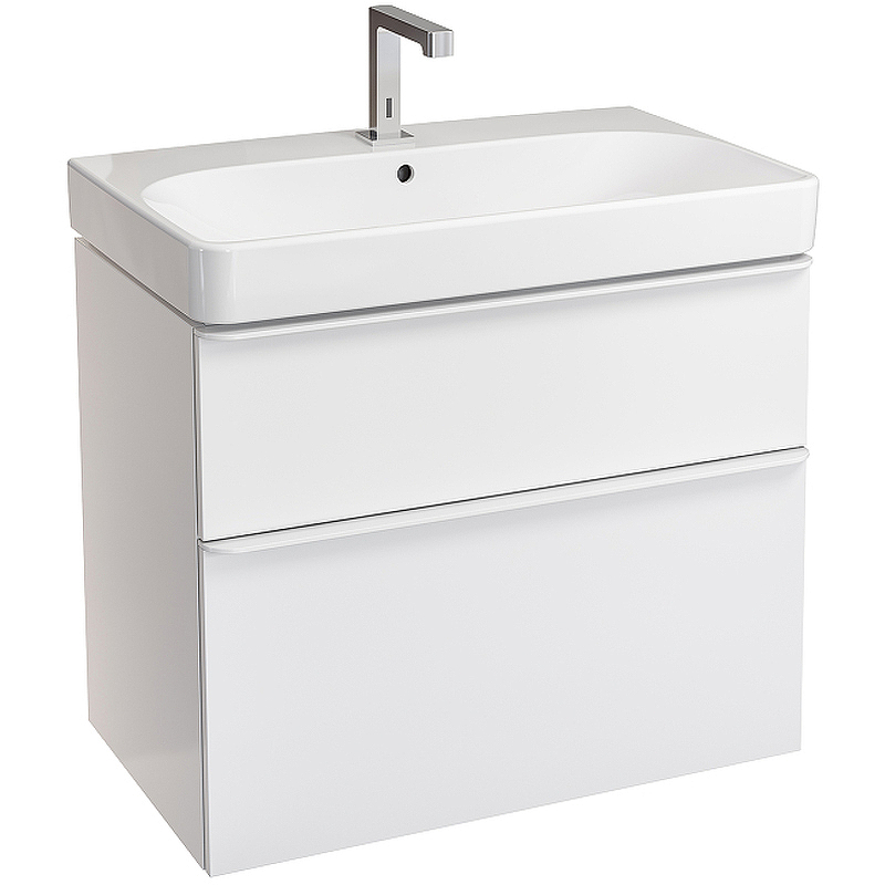 Тумба для комплекта 75 см Geberit Smyle Square 500.353.00.1 белый