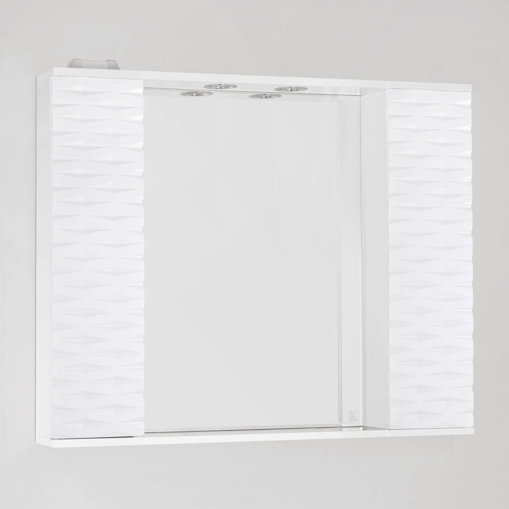 Зеркало-шкаф Style Line Папирус 100/С белый