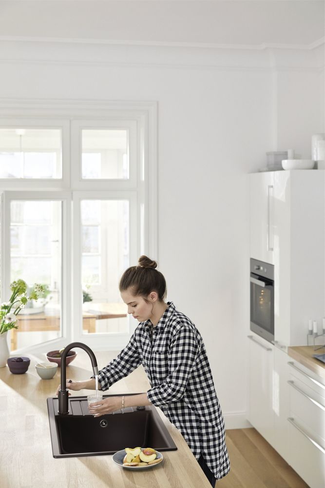 Кухонная мойка Blanco Zia XL 6 S Compact 523280 серый бежевый