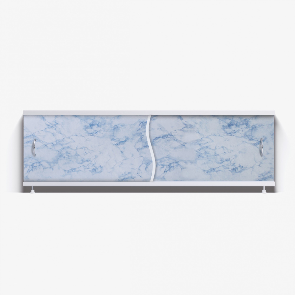 Экран под ванну Премьер 170 серо-синий мрамор