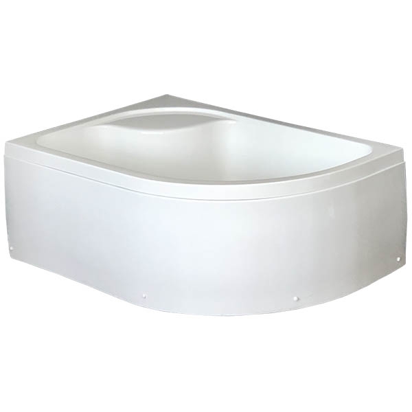 Душевой уголок 120х80 см Royal Bath BK RB8120BK-C-CH-L стекло матовое с поддоном