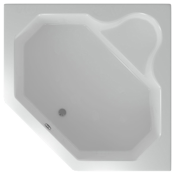 Акриловая ванна 148х148 Акватек Лира LIR150-0000011