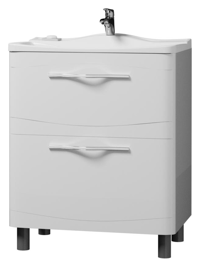 Тумба для комплекта Velvex Iva 65 напольная белая