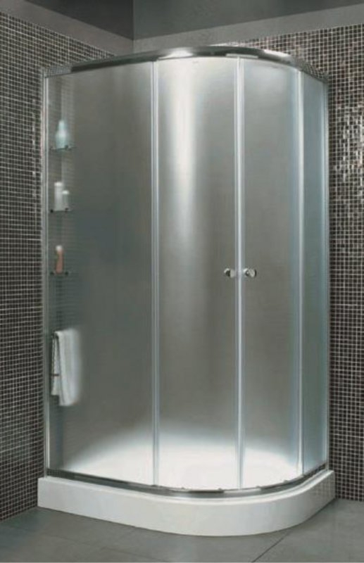 Душевой уголок Cezares ANIMA-W-RH-2-120/100-C-Cr-L стекло прозрачное
