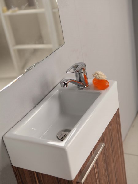 Тумба под раковину 45 см Aquaton Эклипс 1A172701EK560 коричневый