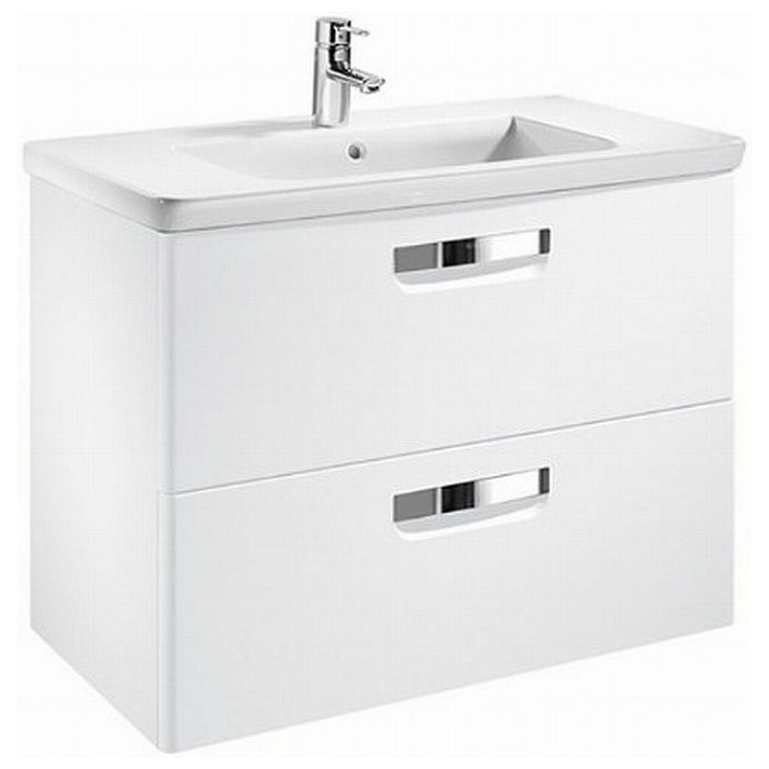 Тумба для комплекта Roca Gap 80 ZRU9302877 белый глянец