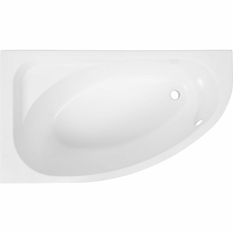 Акриловая ванна Aquanet Mia, ассиметричная, левосторонняя 246496 каркас + фронтальная панель