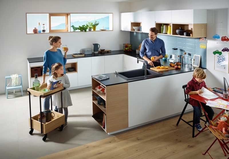 Кухонная мойка с встроенным смесителем Hansgrohe C51-F660-07 43218000