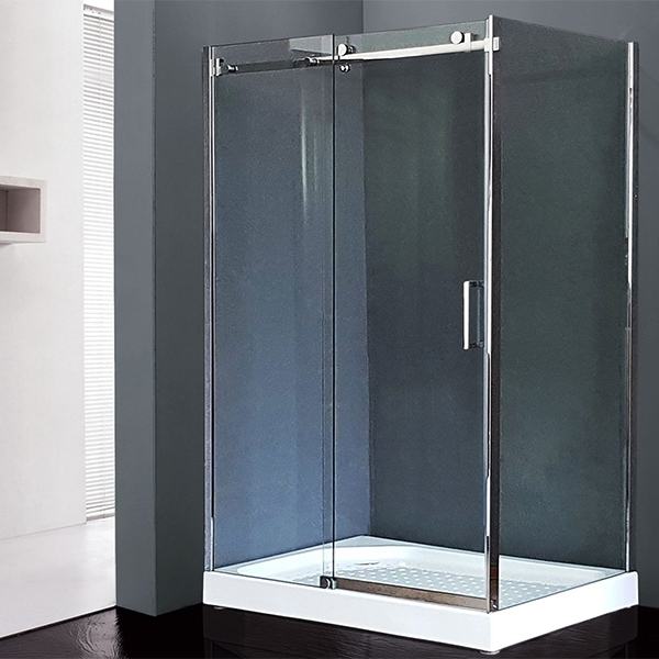 Душевой уголок 120х80 см Royal Bath RB8012B-L стекло прозрачное