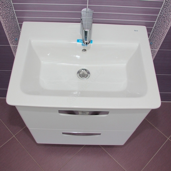 Тумба для комплекта Roca Gap 80 ZRU9302877 белый глянец