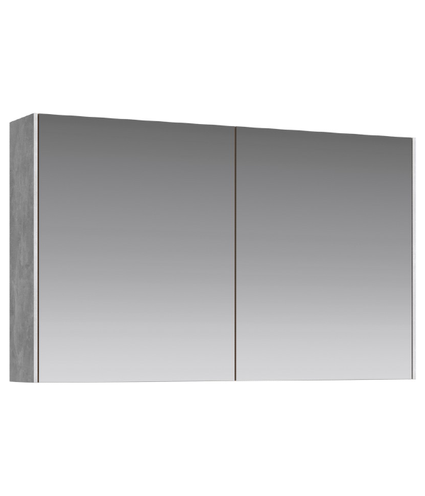 Зеркальный шкаф 100 см MOB0410+MOB0717BS