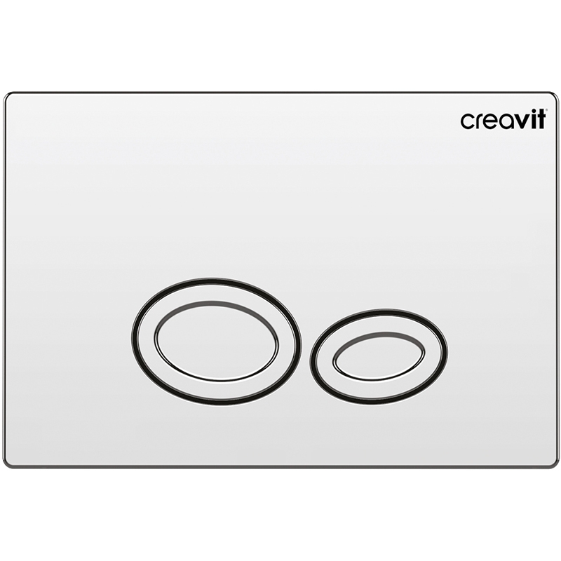 Кнопка смыва Creavit Drop GP2004.00 хром глянцевый