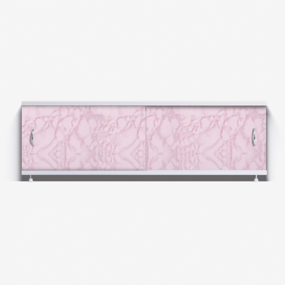 Экран под ванну Классик 170 розовый закат