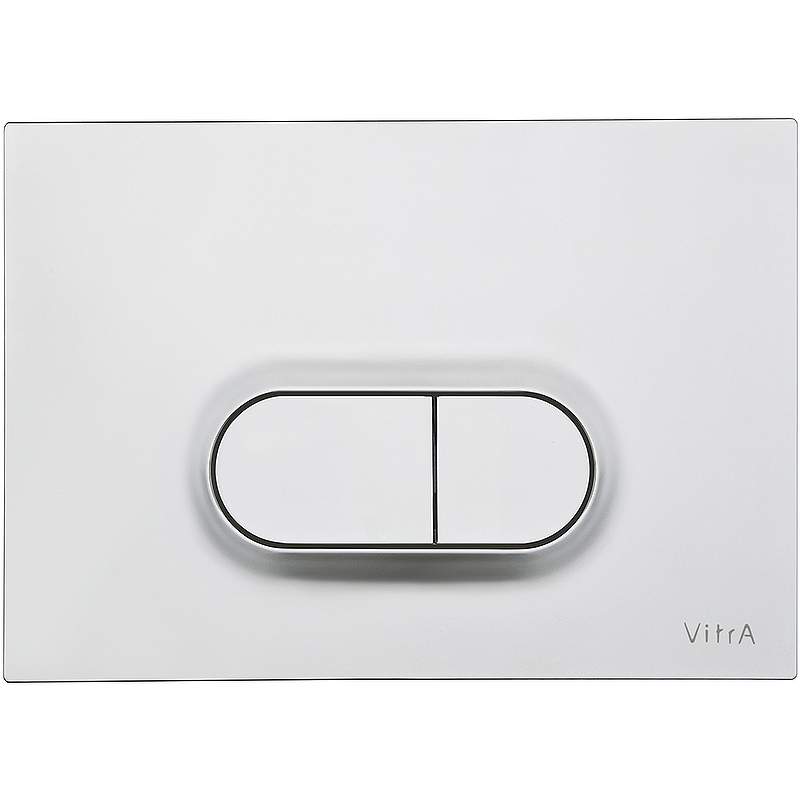 Комплект VitrA Normus 9773B003-7203 кнопка матовый хром