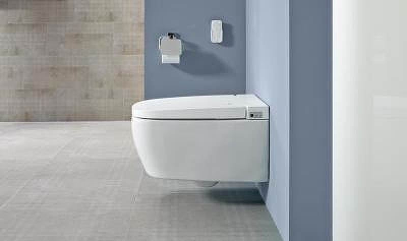 Подвесной унитаз VitrA V-Care Comfort 5674B003-6194 с электронной крышкой-сиденьем