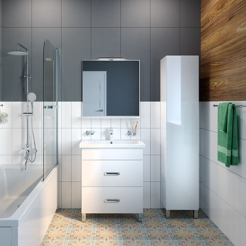 Тумба для комплекта Iddis New Custo 70 NCU70W0i95, белый
