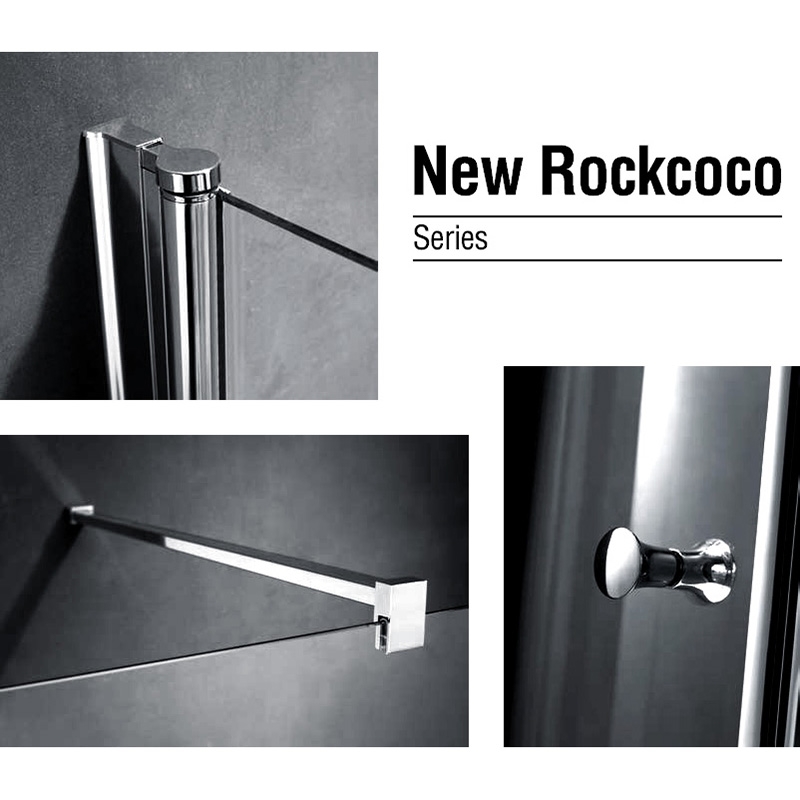 Душевой уголок Gemy New Rockcoco S03072B 90x90 см