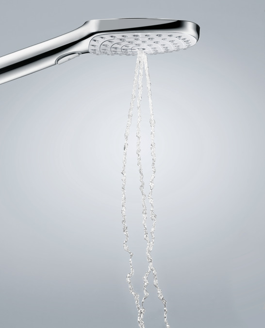 Ручной душ Hansgrohe Raindance Select E 120 Air 3jet 26520140, шлифованная бронза