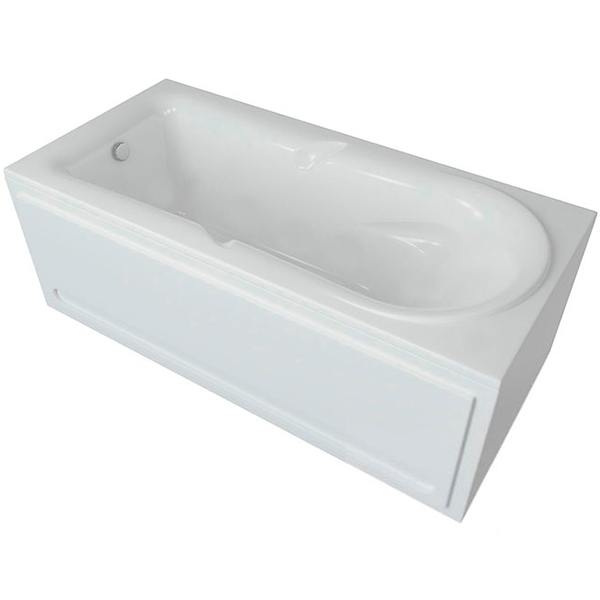 Акриловая ванна 170х80 см Aquatek Леда LED170-0000047, белый