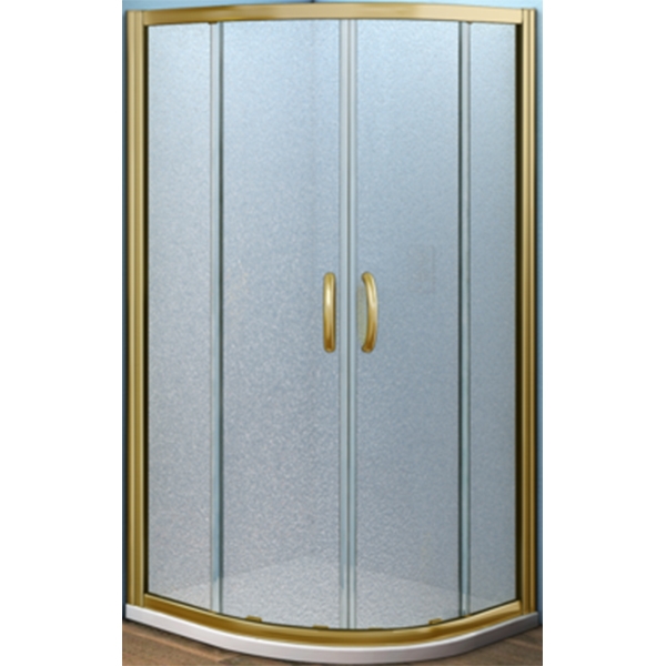 Душевой уголок 120х80 см Good Door Jazze R-120-G-BR ДЖ00004 стекло рифленое