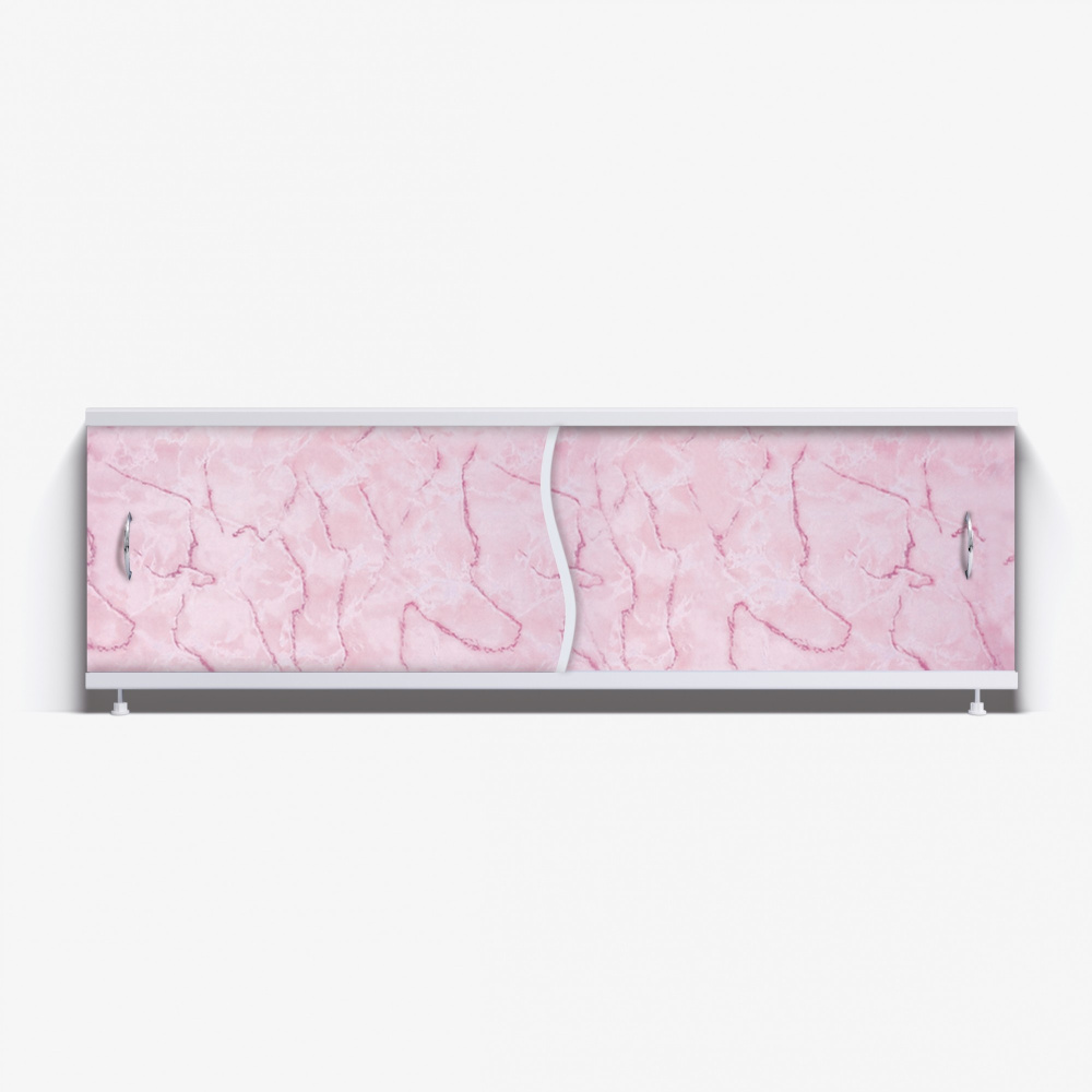 Экран под ванну Премьер 170 розовый мрамор
