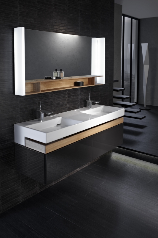 Тумба под раковину 120 см Jacob Delafon Terrace EB1188-M61 чёрный