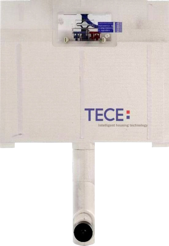 Смывной бачок скрытого монтажа TECE TECEprofil 9 370 007 глубина 8 см