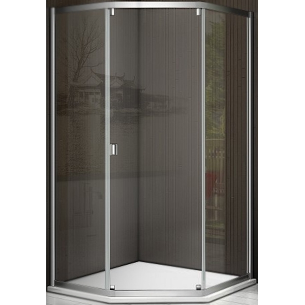 Душевой уголок 100х100 см Good Door Infinity SHW-100-C-CH ИН00076 стекло прозрачное