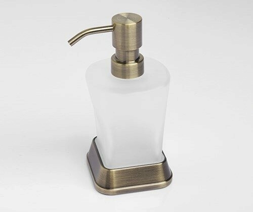 Дозатор для жидкого мыла WasserKRAFT Exter K-5599, светлая бронза