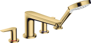 Смеситель на край ванны Hansgrohe Talis E 71748990, полированное золото