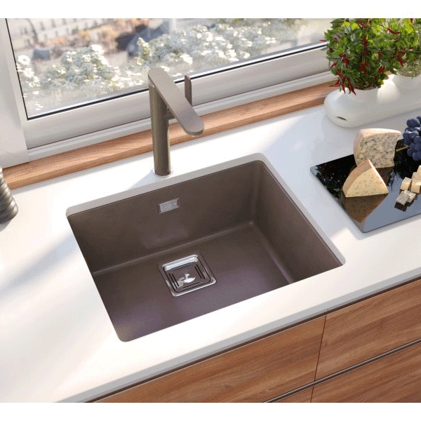 Кухонная мойка Alveus Quadrix 50 - Granital 1108037, серый