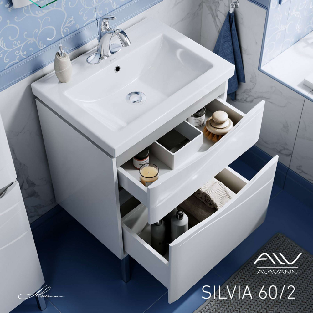Комплект мебели Silvia 60/2 белый