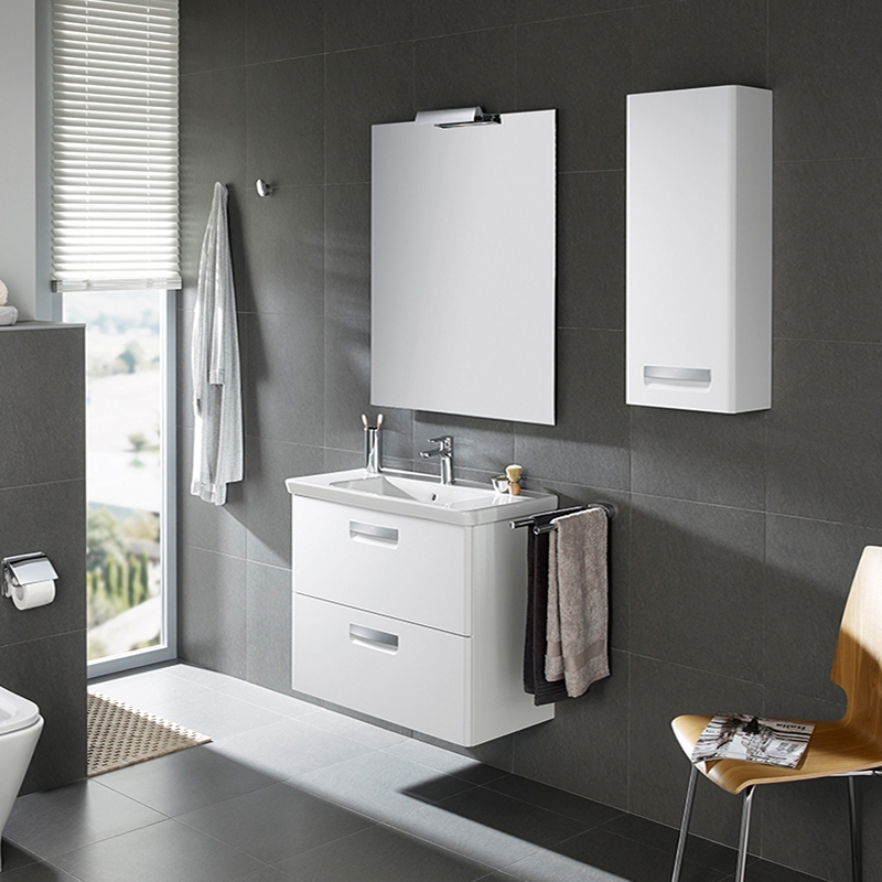 Тумба для комплекта 70 см Roca Gap ZRU9302733 белая матовая
